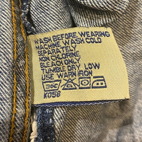 Vintage Luxor Hotel Las Vegas Blue Denim Jacket Pyramid Creations Men's XL EUC - Picture 6 of 8